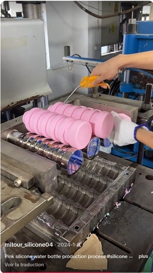 Comment sont fabriquées les gourdes en silicone